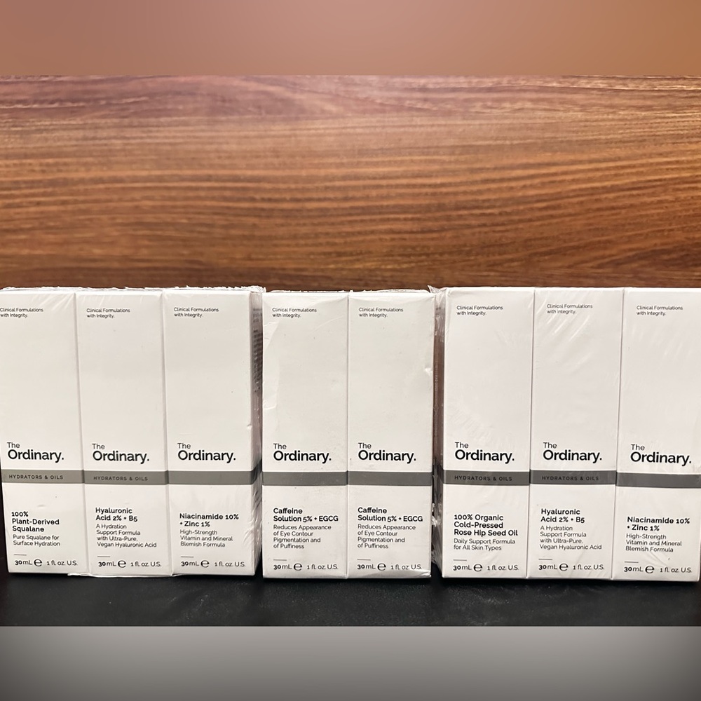 NEW‼️ THE ORDINARY SKINCARE SET OF 8‼️ BUNDLE DEAL 8 PACKS SEALED